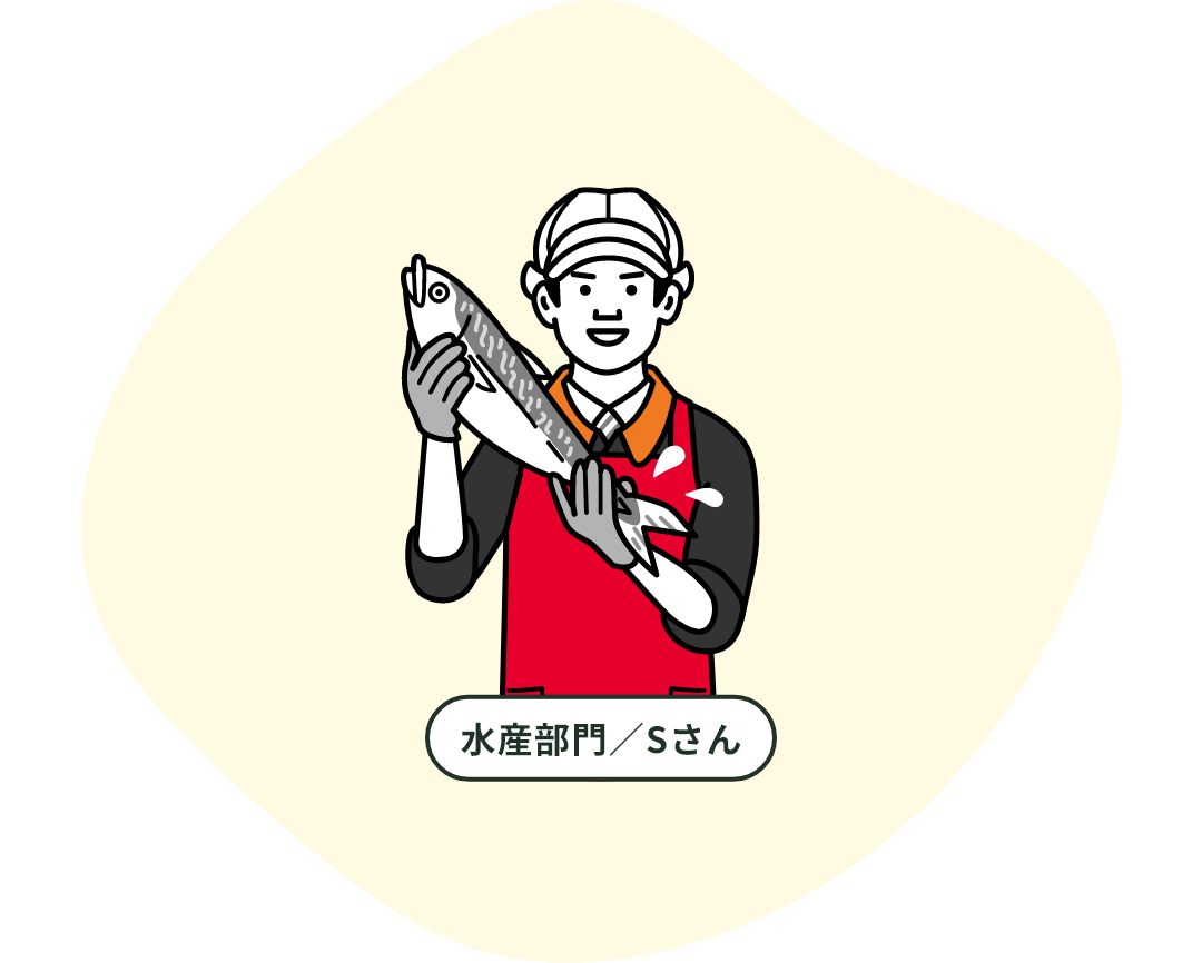水産部門／Sさん